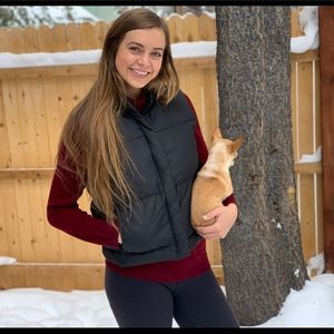 GAP Puffy Zip Up Vest